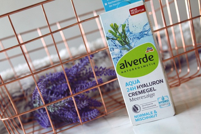Alverde Aqua 24h Hyaluron Gel Cream Review Recenzija Simple Serenity